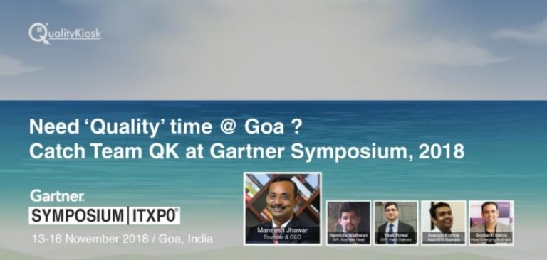 Gartner Conference Goa QualityKiosk